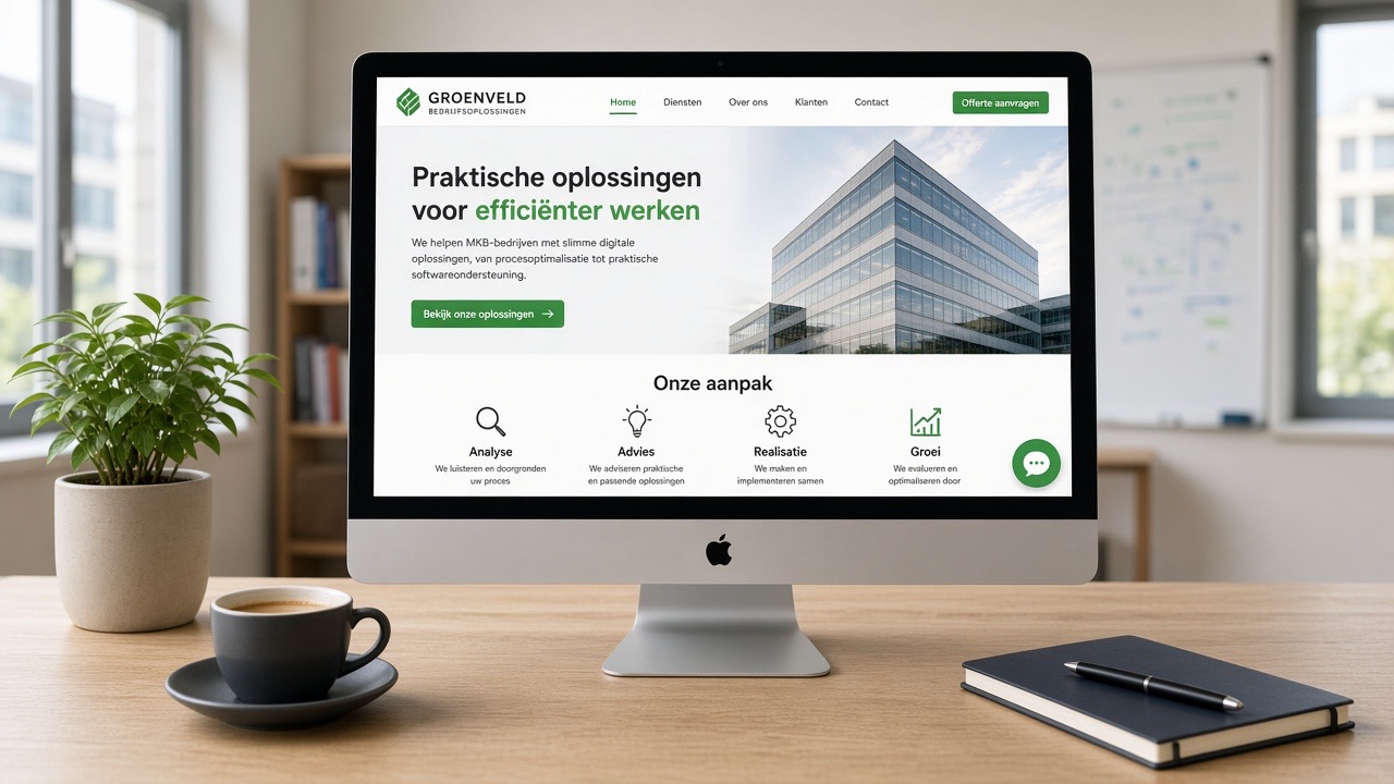 Website onder uw merk